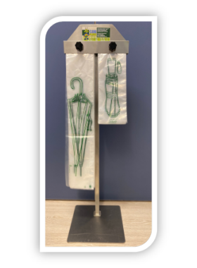 Sacco porta ombrello in polietilene LDPE HDPE
